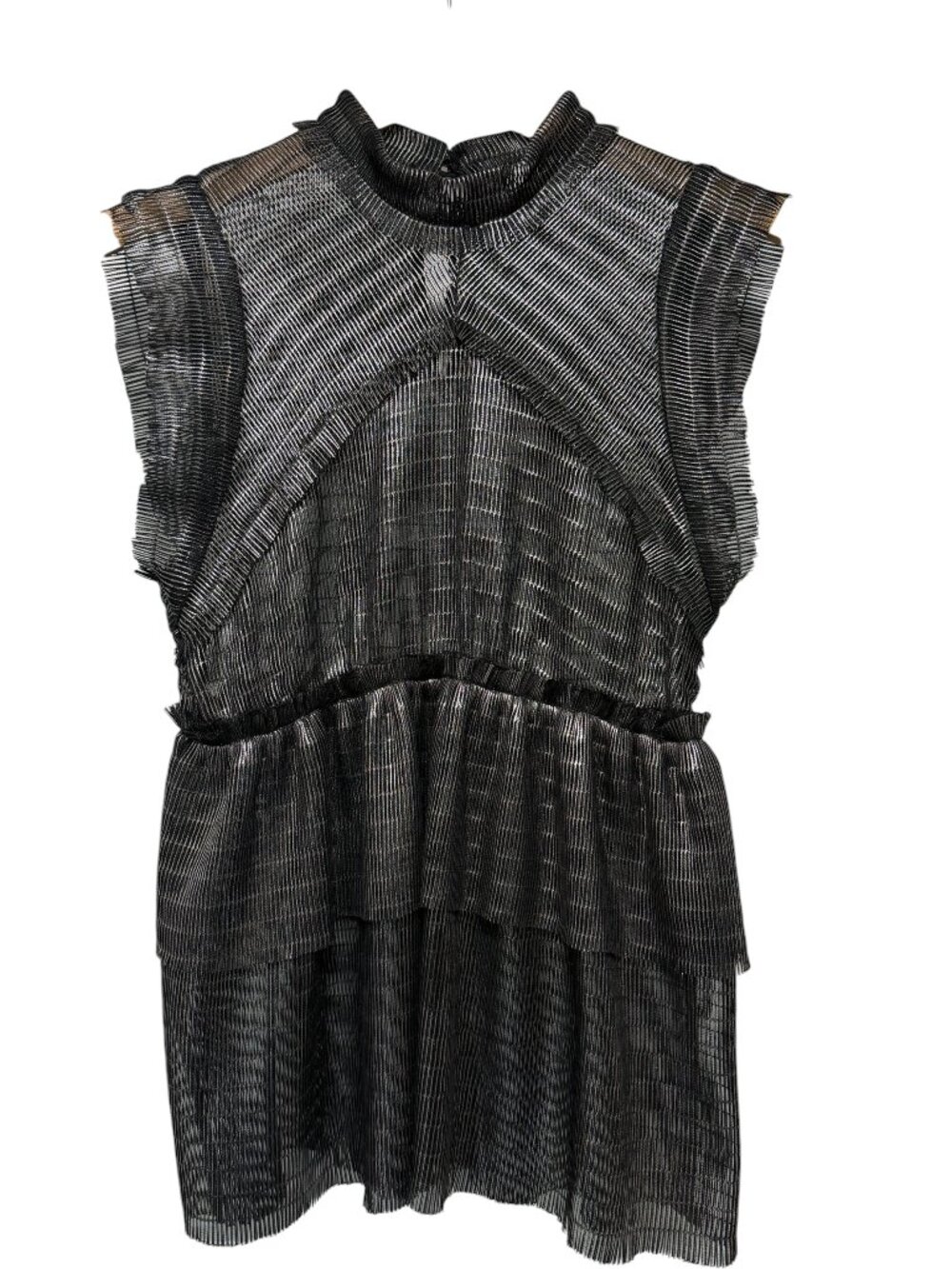 IRO Sleeveless Metallic Top